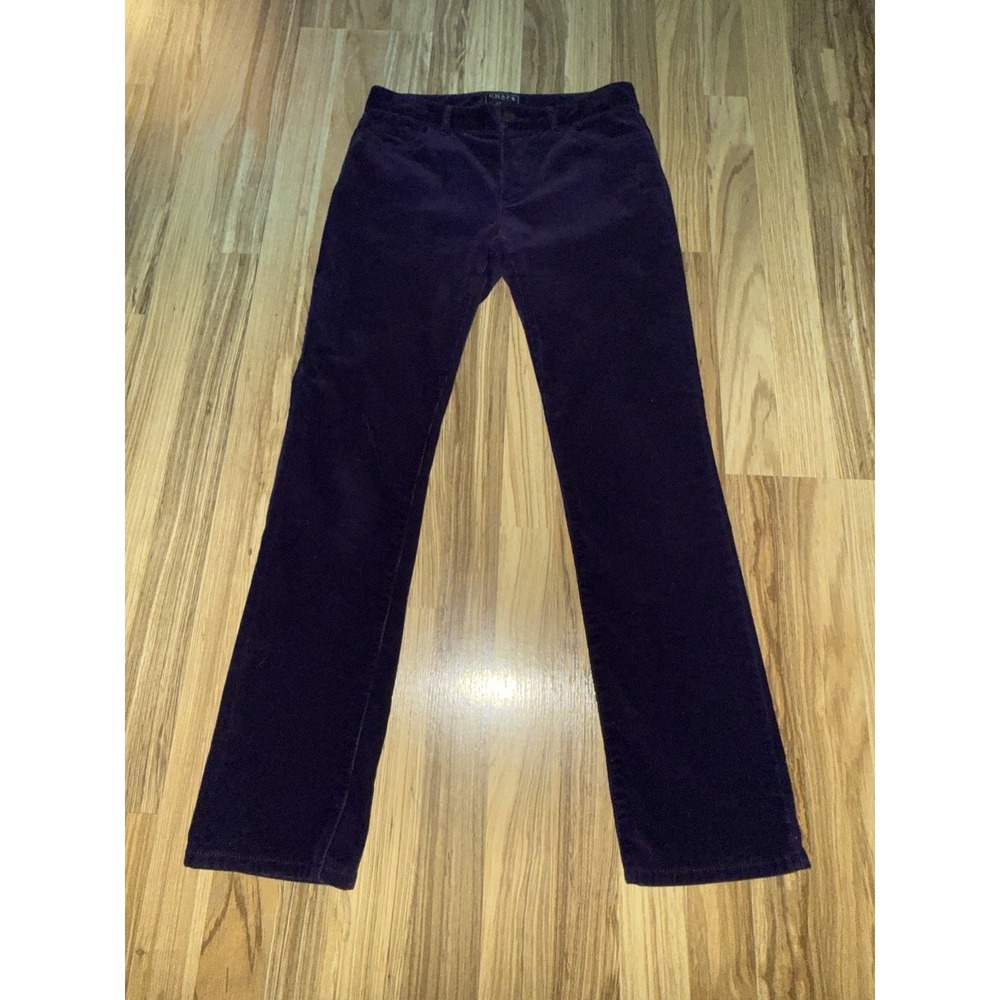 VTG‎ Chaps Denim Petite Purple Corduroy Pants Sz 2P 2
